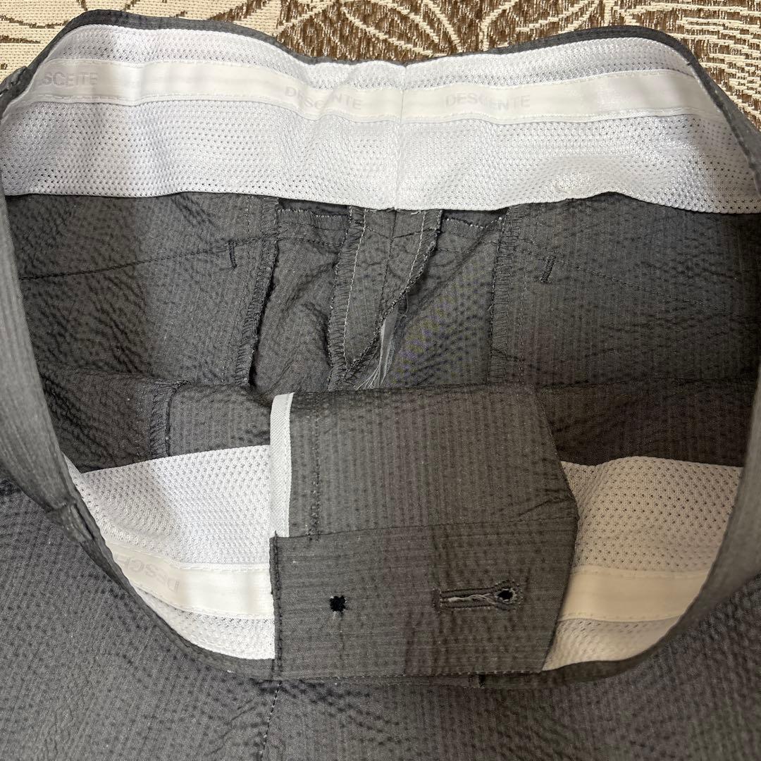 DESCENTE GOLF(デサントゴルフ)ちりめんパンツストレッチロングパンツ