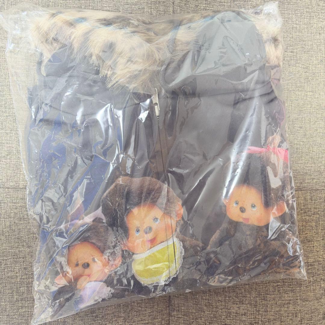 【monchhichi×jouetie】ファードッキングZIPフーディ ブラック