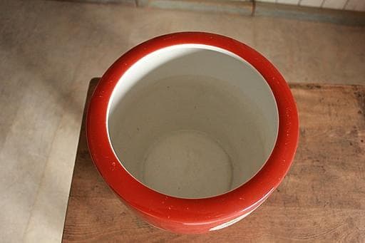 オールドノリタケ　花柄の火鉢　手あぶり　則武