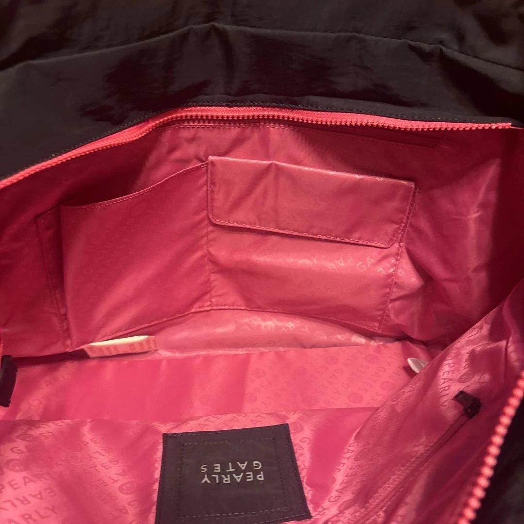 新品　PEARLY GATES ゴルフバッグ ネイビー/ピンク