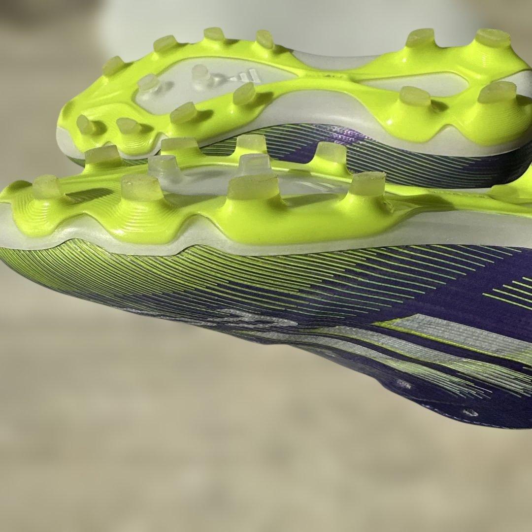 F50 サッカーシューズ 紫/緑