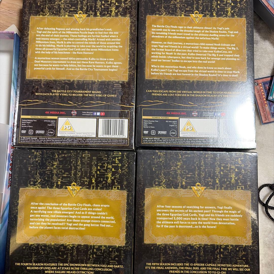 遊☆戯☆王デュエルモンスターズ　DVD 海外版