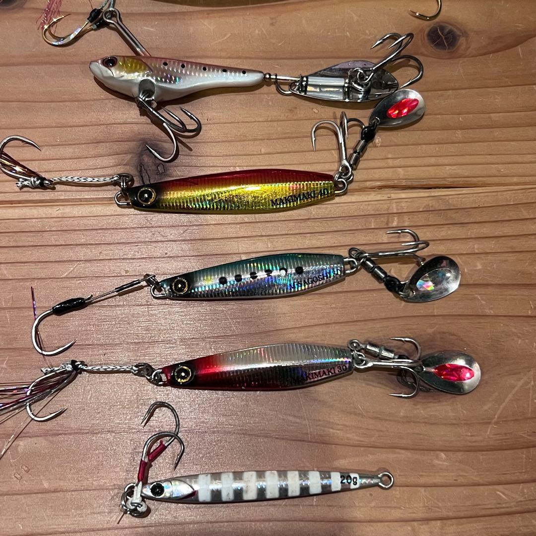 ライトジギング　ジグセット　20-100g 26本