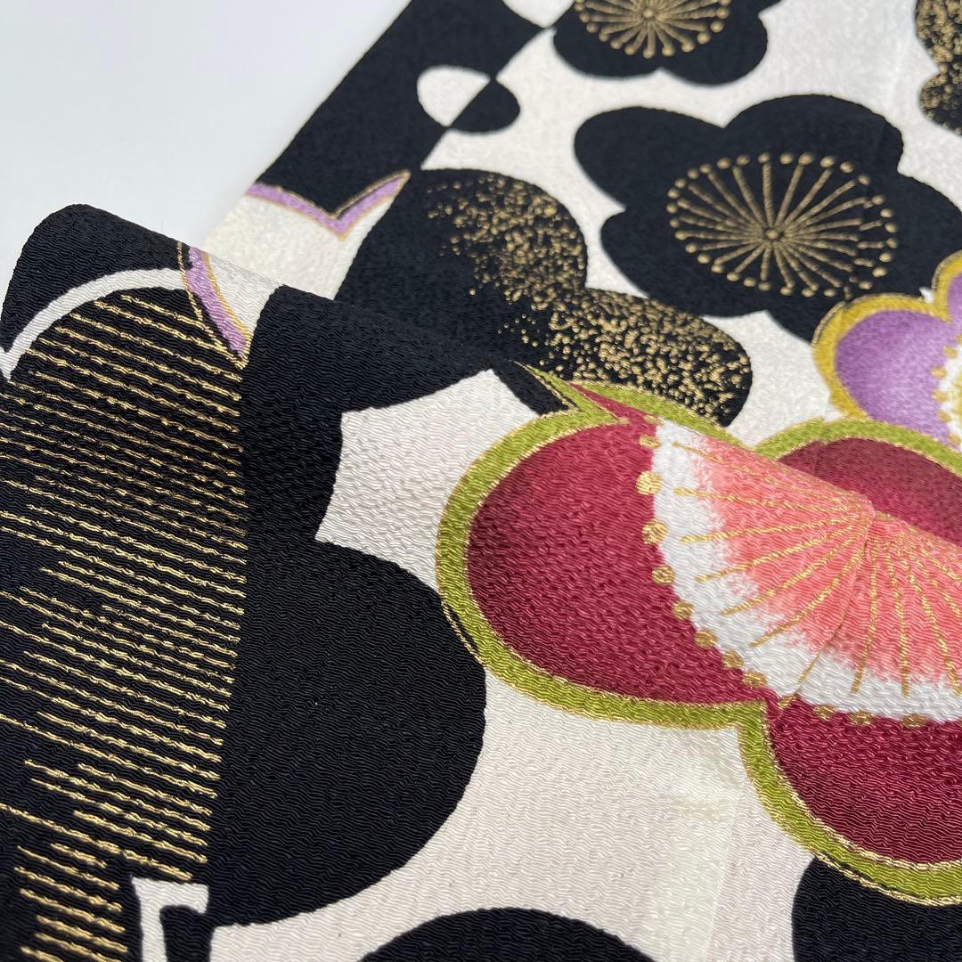 【着物と帯 時流】O24-42s◆七五三 7才女の子着物+長襦袢◆百貨店取扱