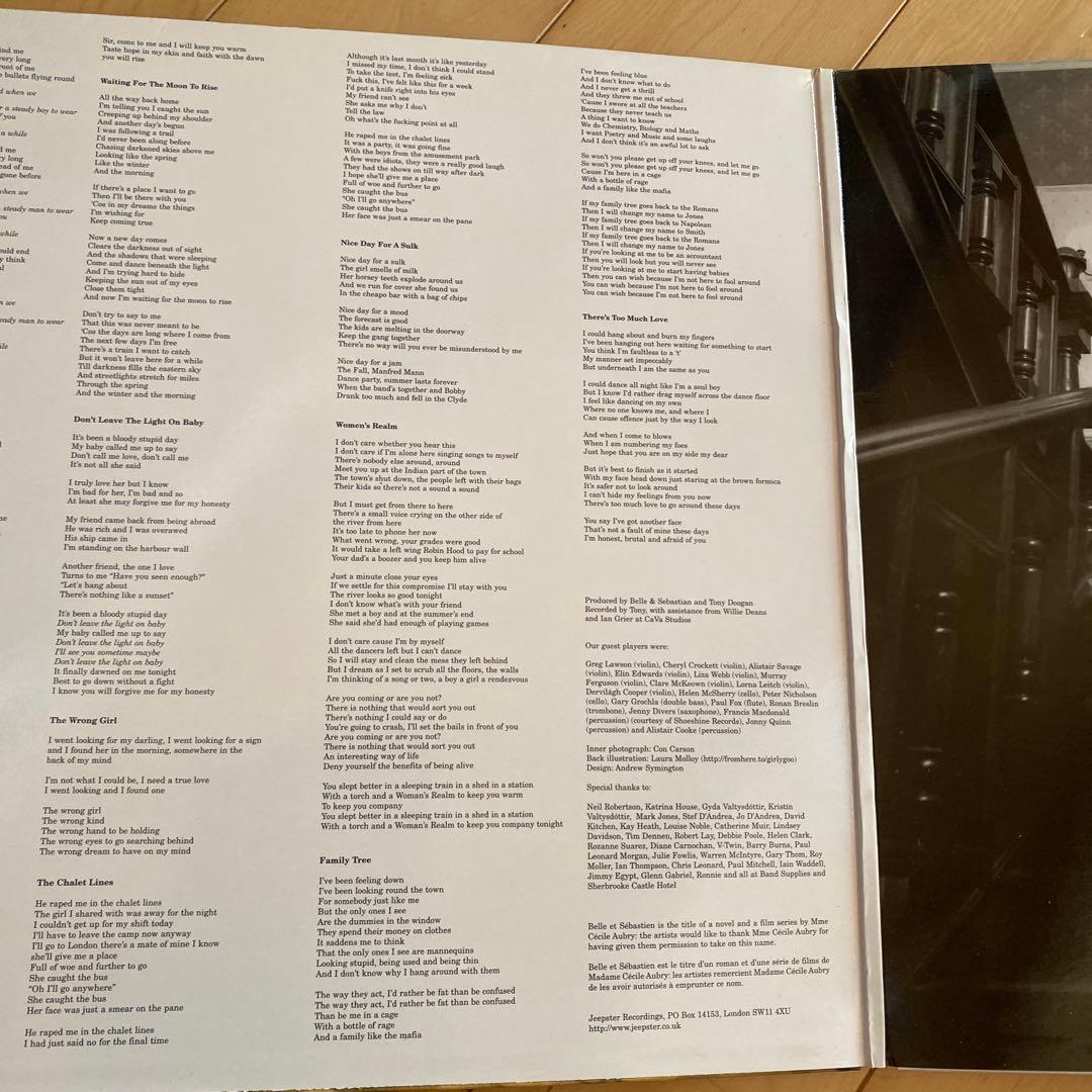 UKオリジ2枚BELLE & SEBASTIAN ベル&セバスチャンLPレコード