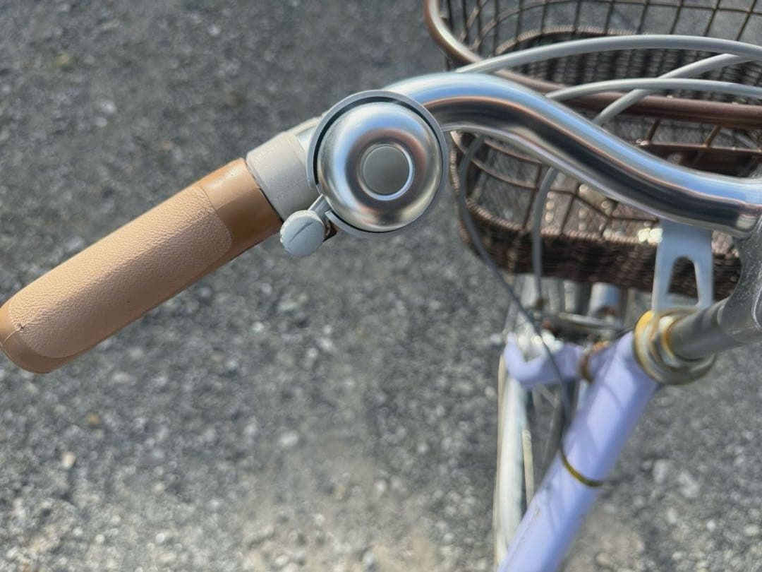 エッセFX 子供用自転車 24インチ　マカロンラベンダー