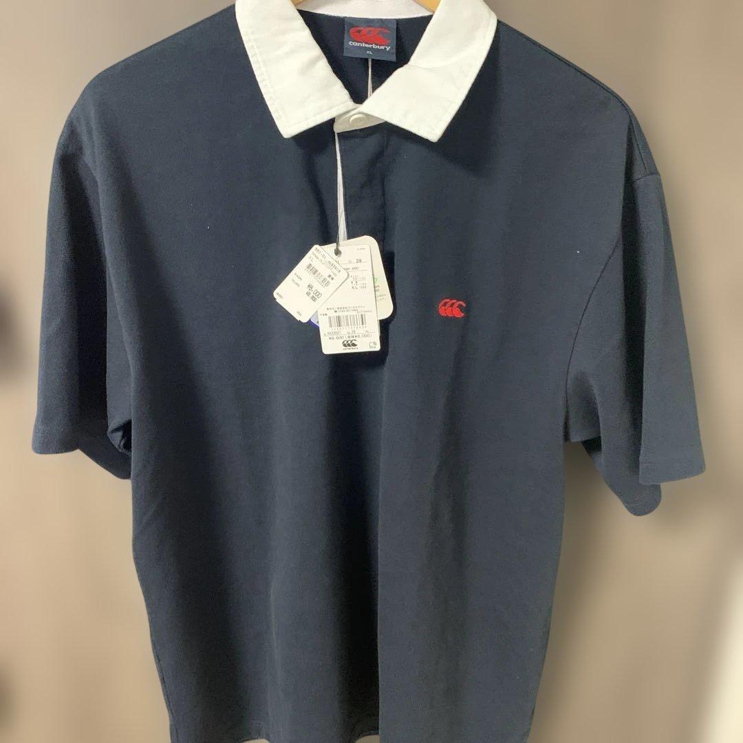 カンタベリー　ラグビージャージ　ポロシャツ　半袖