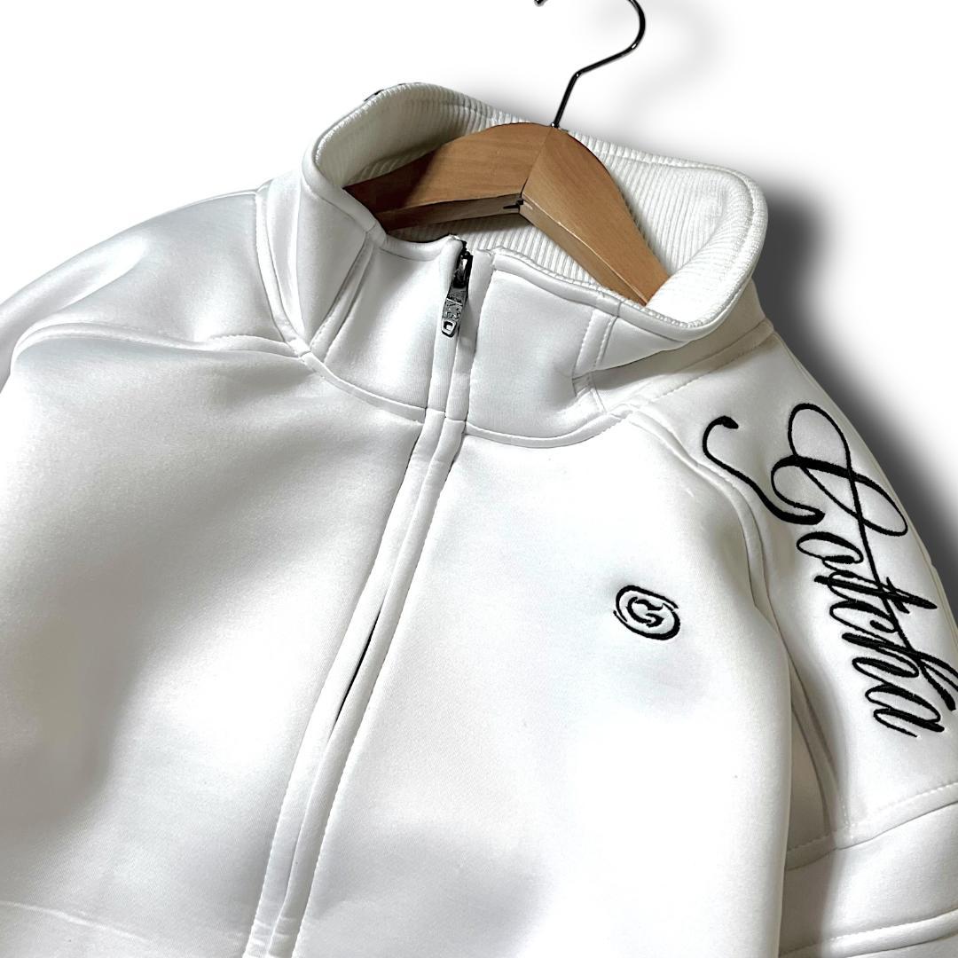 新品 定価13,190円 ガッチャゴルフ 撥水肉厚スペーサージャケット ホワイト