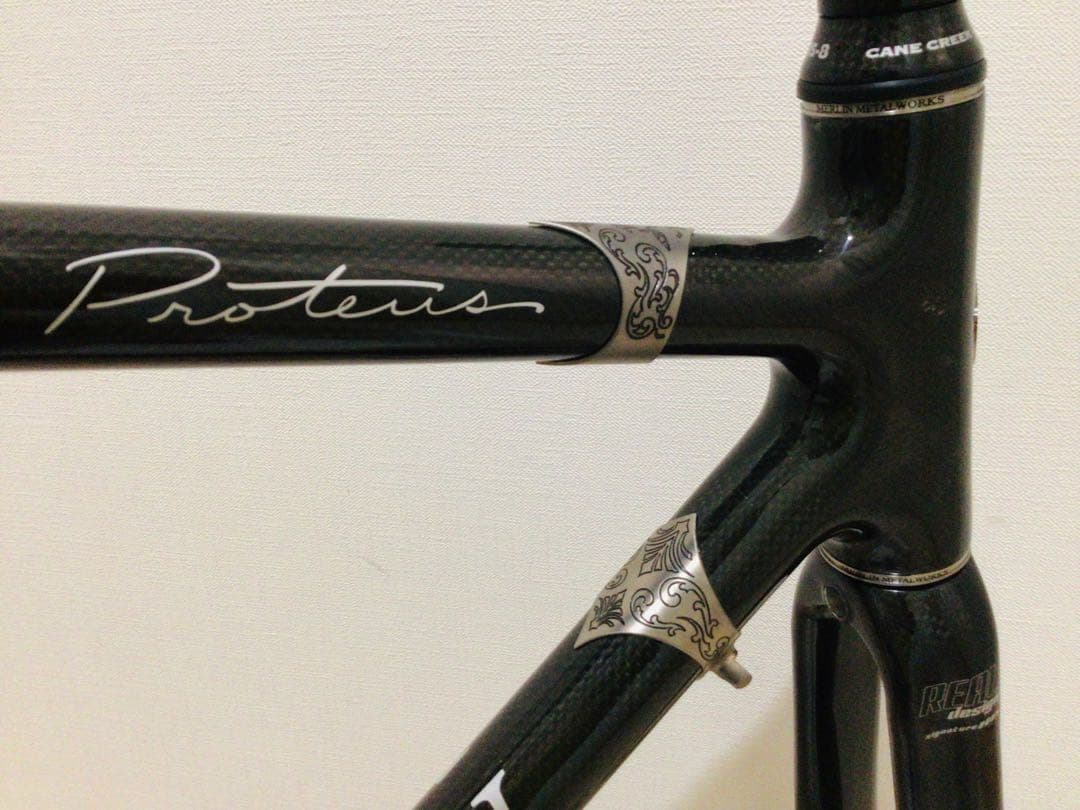 USA MERLIN 最上級 Proteus チタン&カーボン 未使用 フレーム