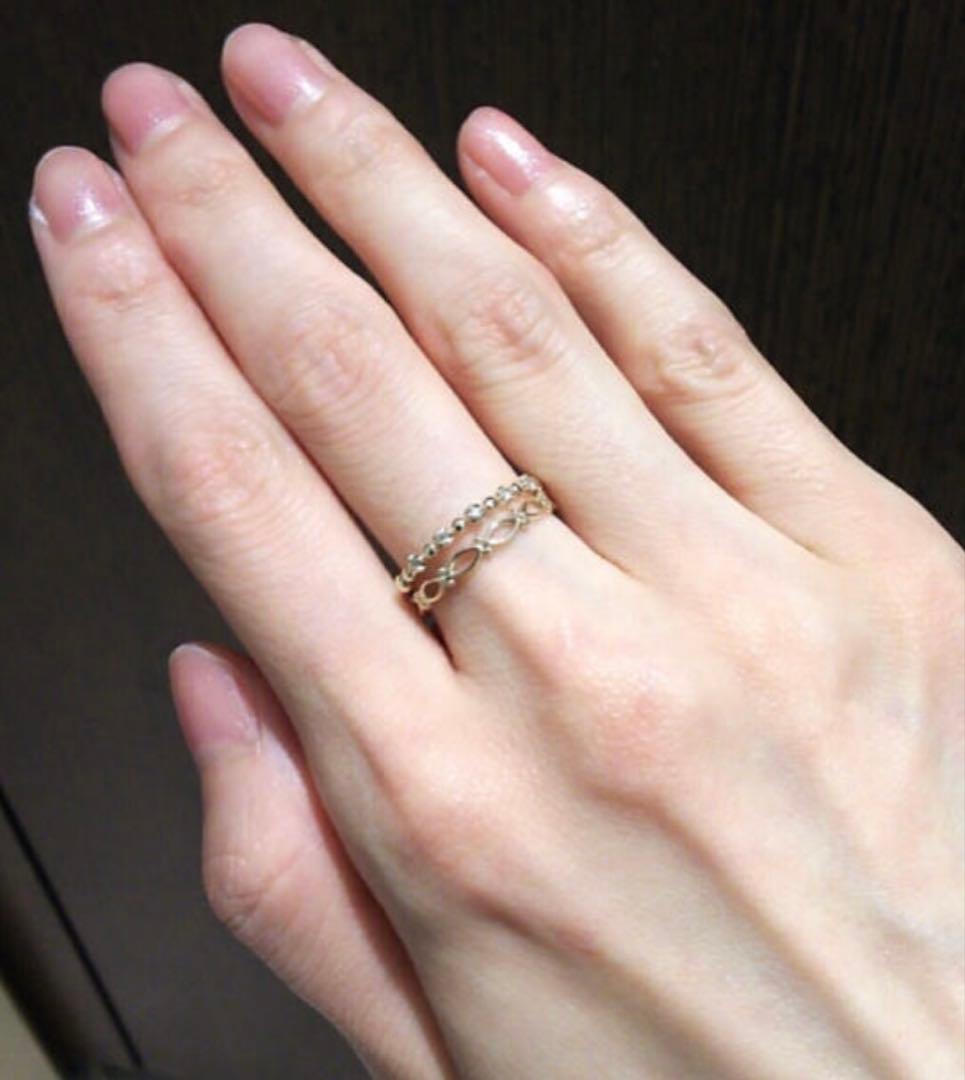 ヴァンドーム青山　2016秋冬限定k10 ダイヤドゥダンスセットリング