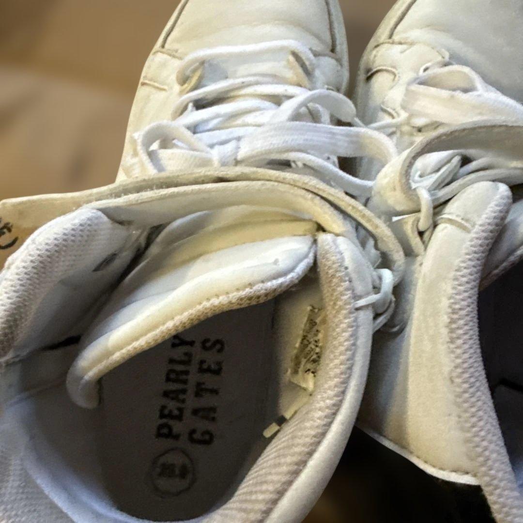 PEARLY GATES ゴルフシューズ ホワイト