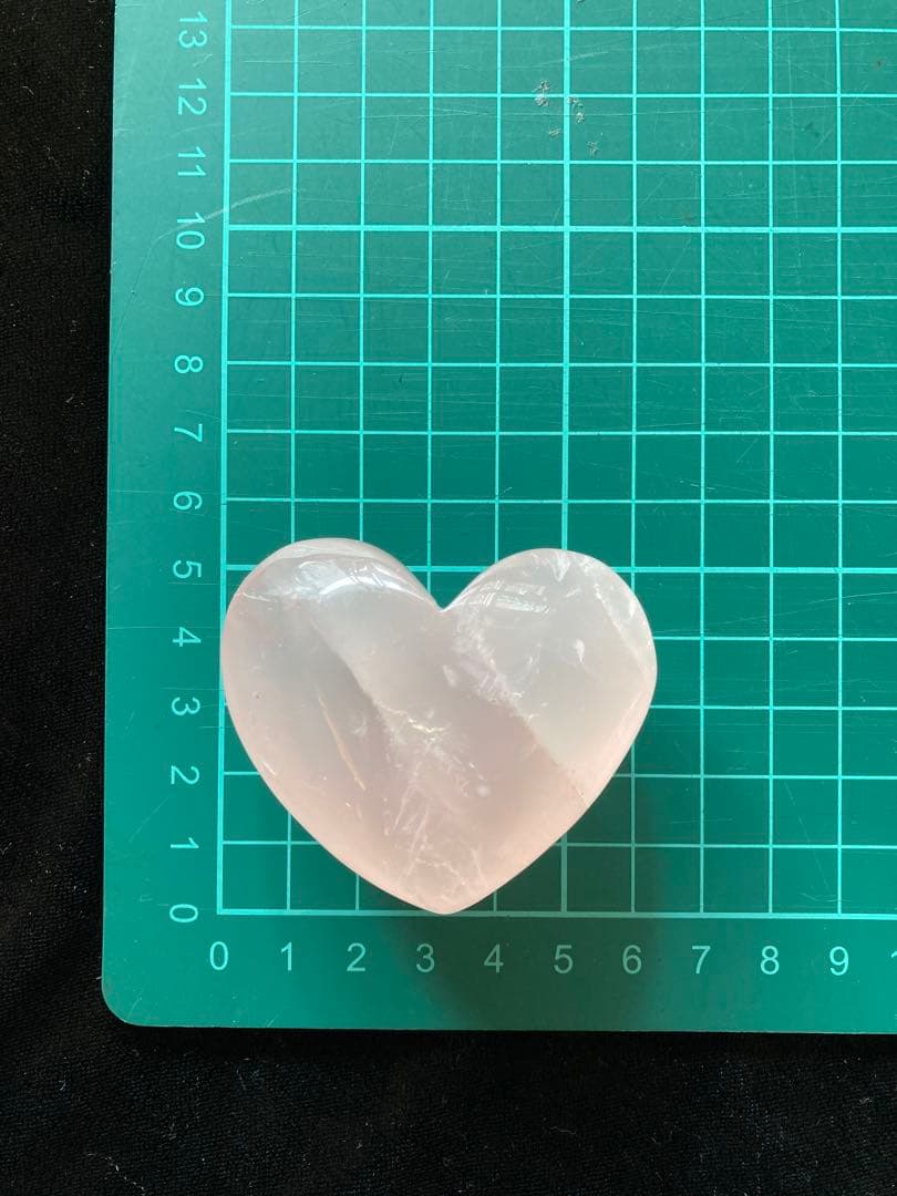 ローズクォーツ ハート型 ルース 高品質 天然石 パワーストーン