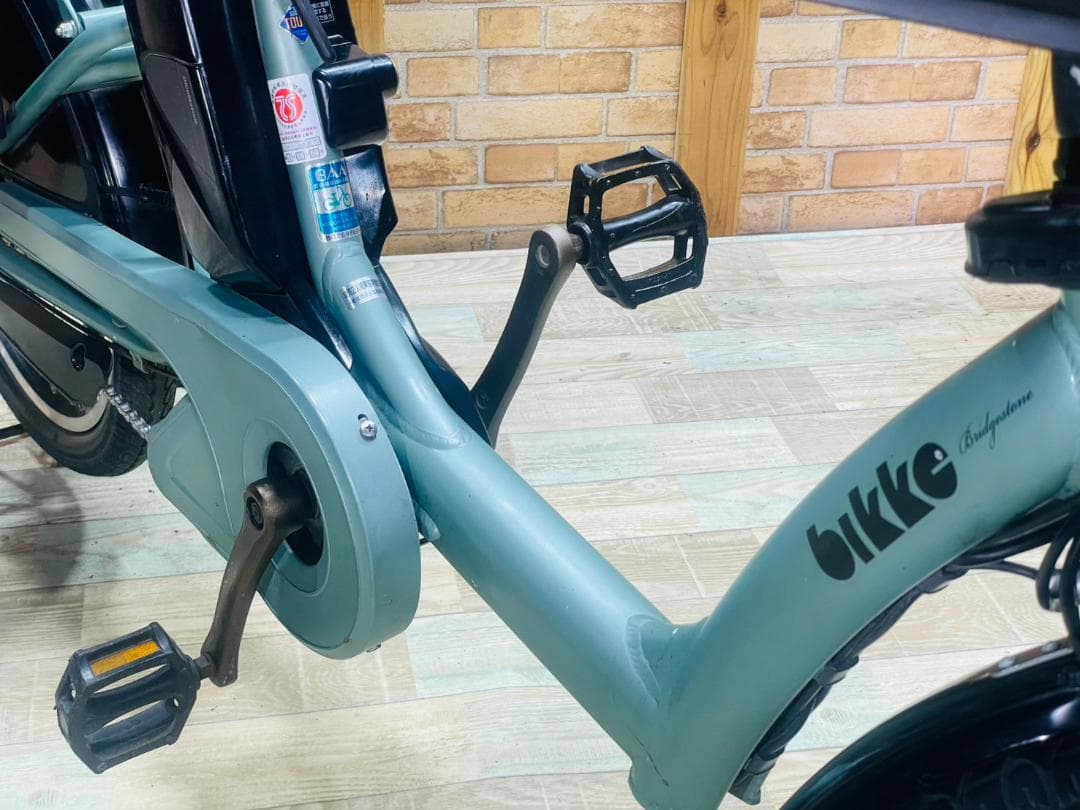 ゆにゃ BIKKE ビッケ ブリヂストン子供乗せ電動自転車 ZH3399