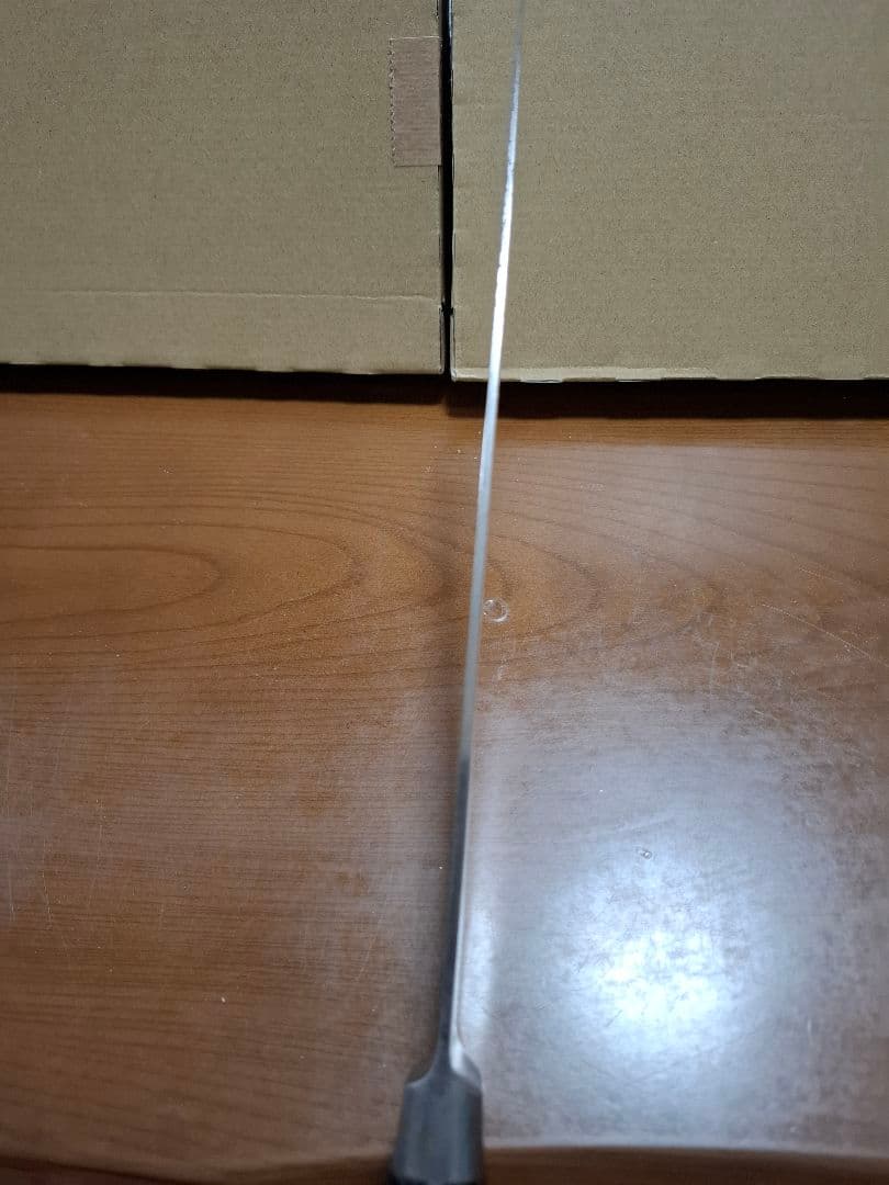 堺 刀司 政重作 牛刀 全長40cm 刃渡り約27cm 料理包丁 本職用