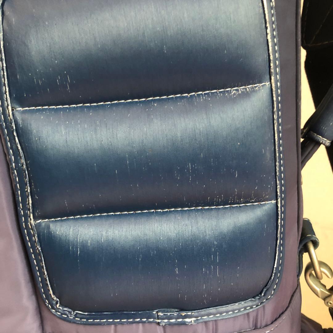 ONOFF オノフ キャディバック ネイビー フード付き