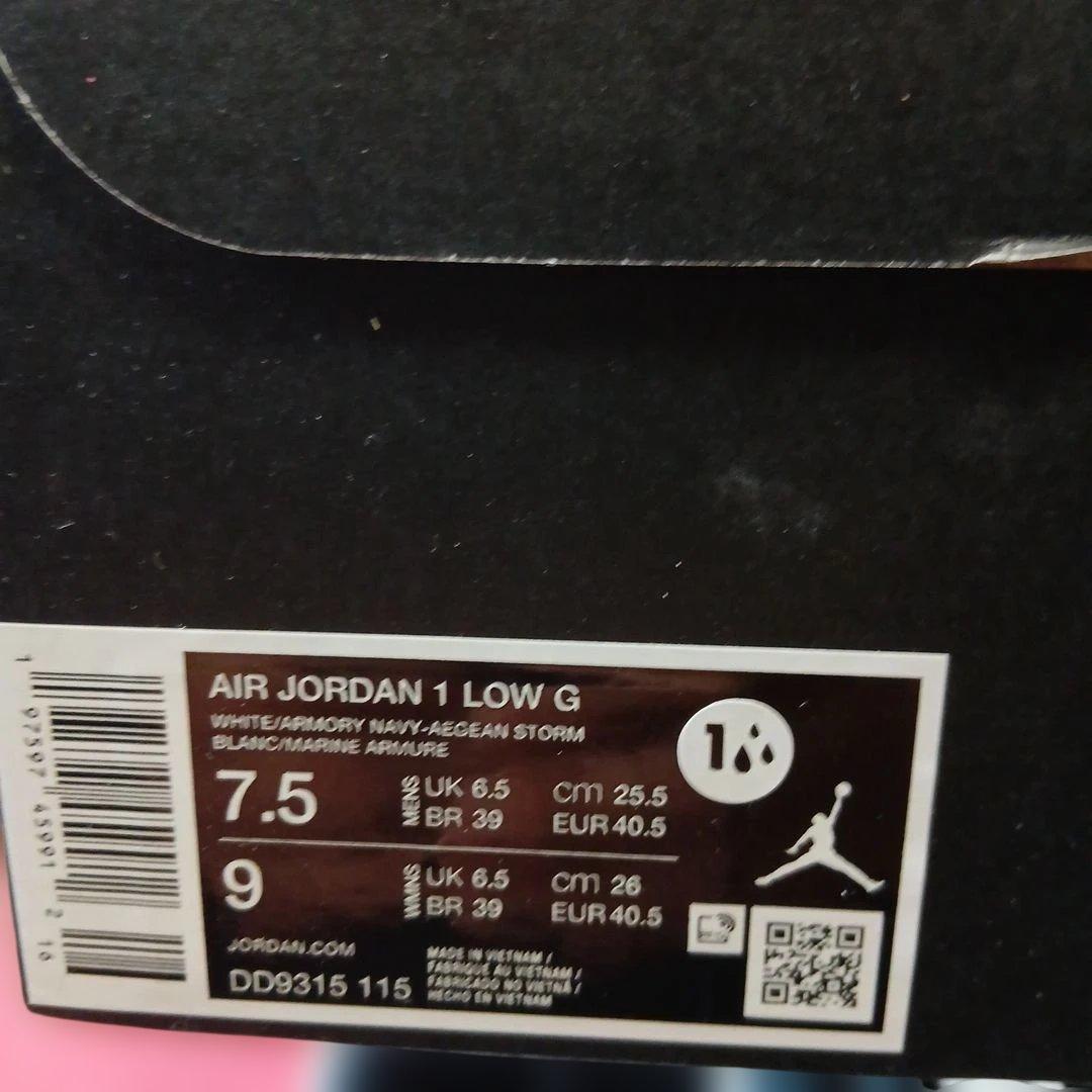 ナイキゴルフシューズ NIKE JORDAN 1 LOW G 25.5cm