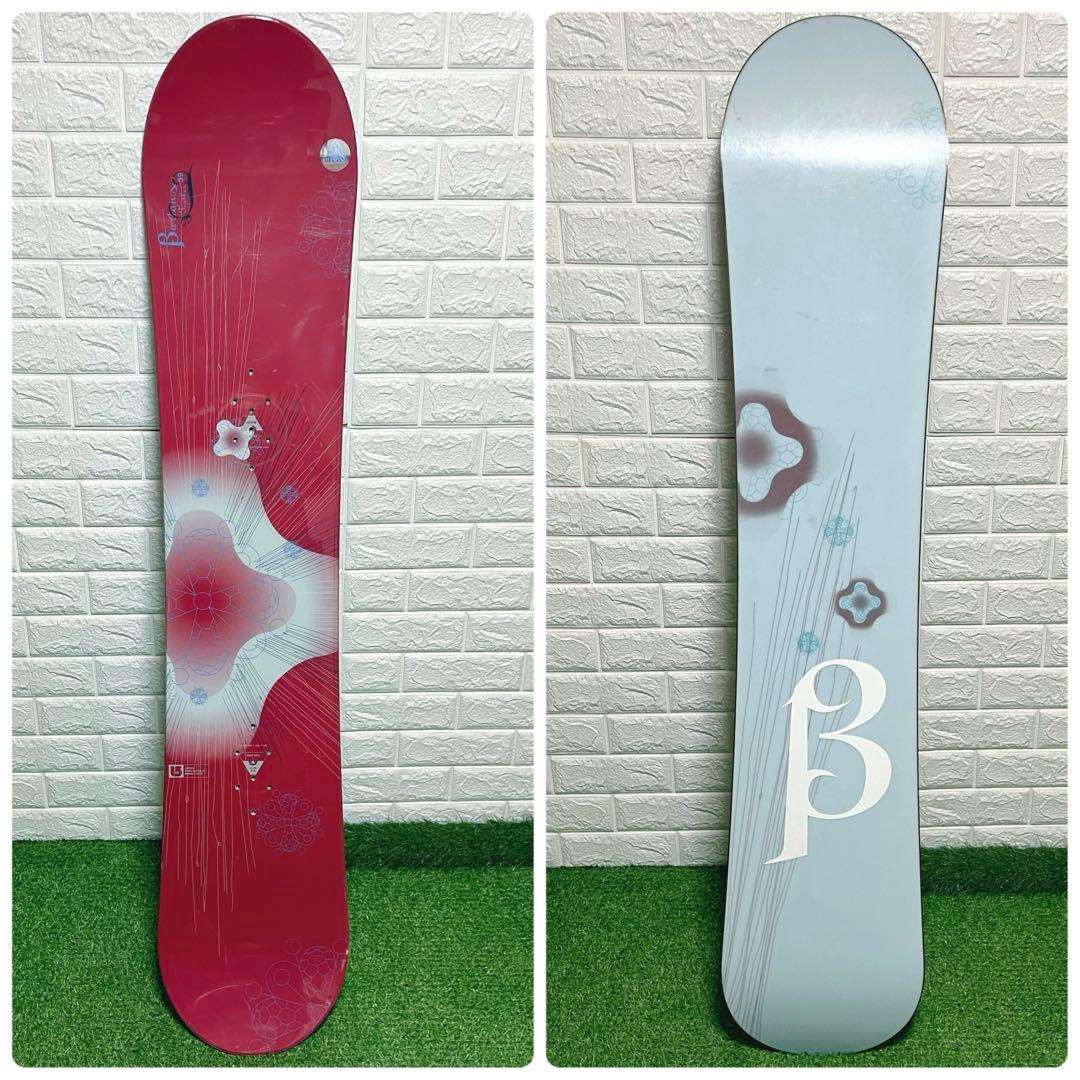BURTON Feather 可愛い レディース 139cm スノーボード板