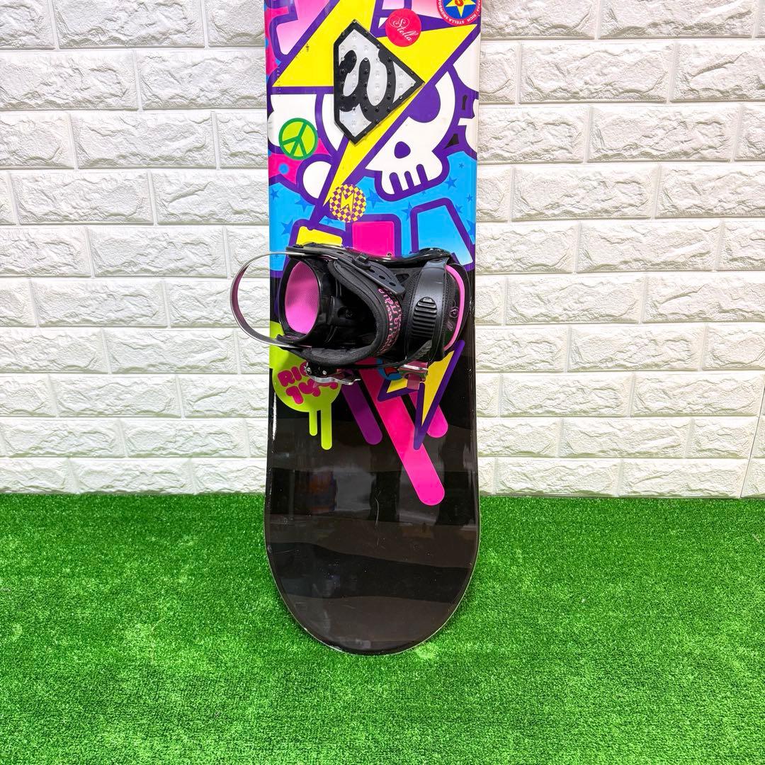 スノーボード　Stella 144 ビンディング　ブーツ　セット　すぐ使える