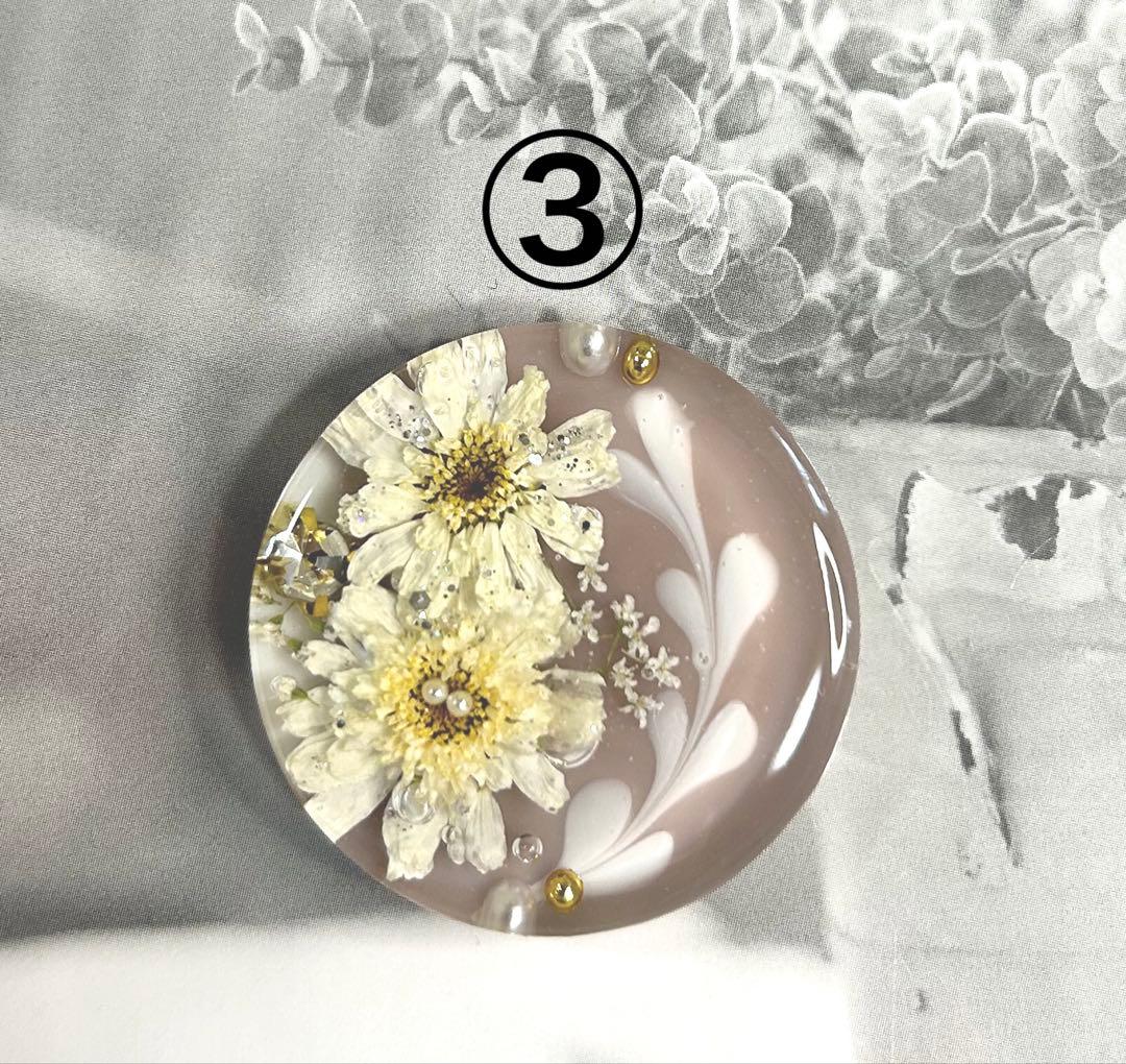 レジンヘアゴム・ポニーフック・ブローチ・ネックレス・ホルダー