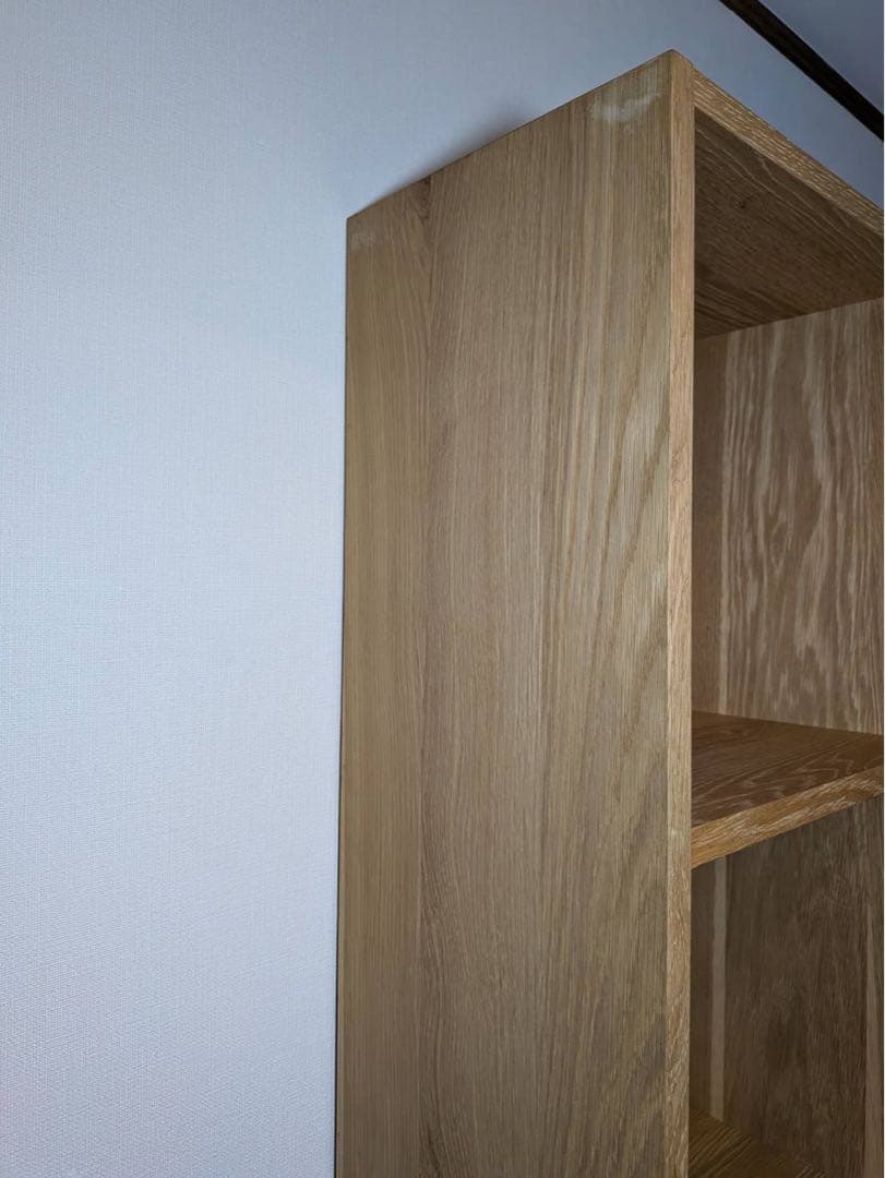 ■送料込■無印 スタッキングシェルフ 5×2 オーク 木製家具棚 MUJI 収納