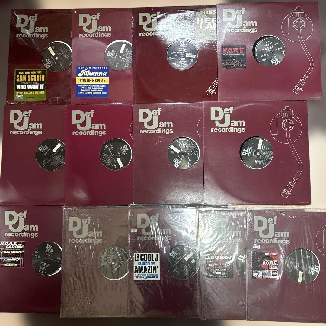 Def Jam HIPHOP/R&B レコード 96枚セット