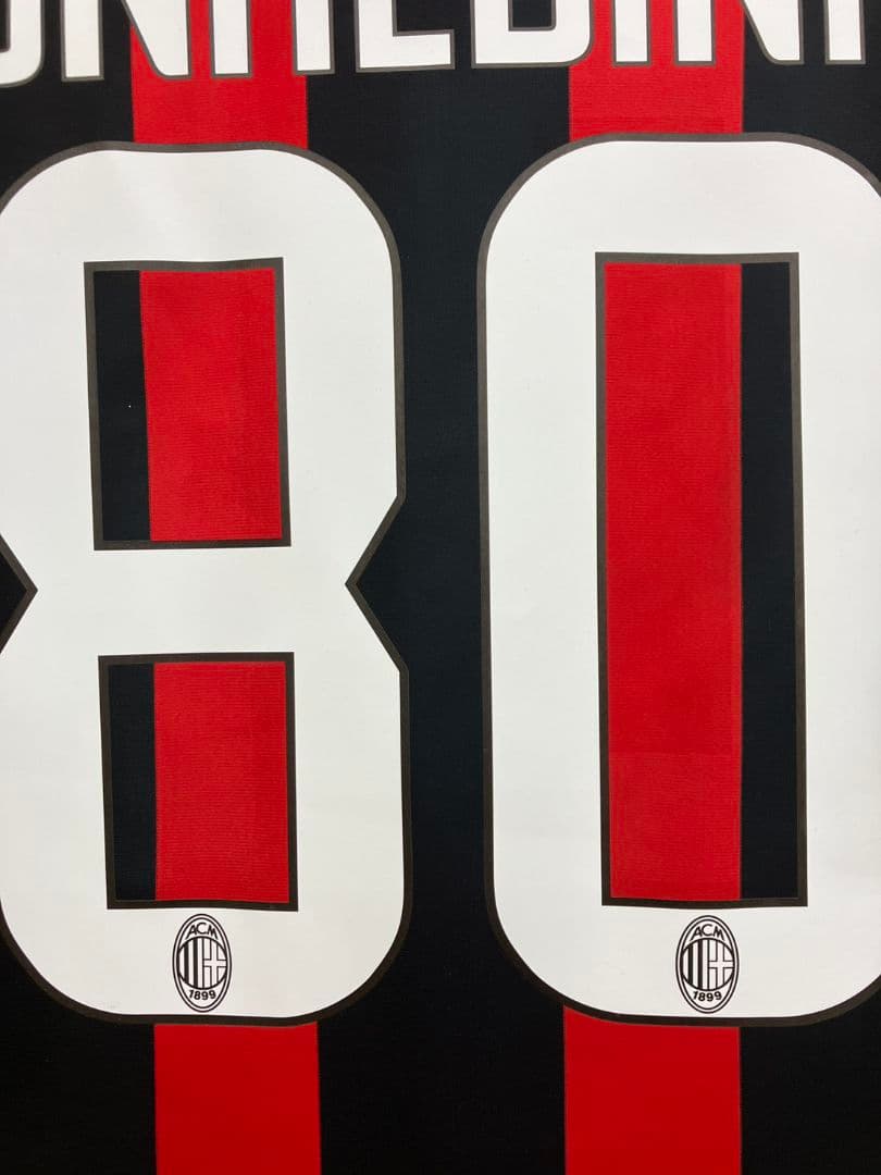 08-09 ACミラン　ロナウジーニョ　アディダスオフィシャルユニフォーム