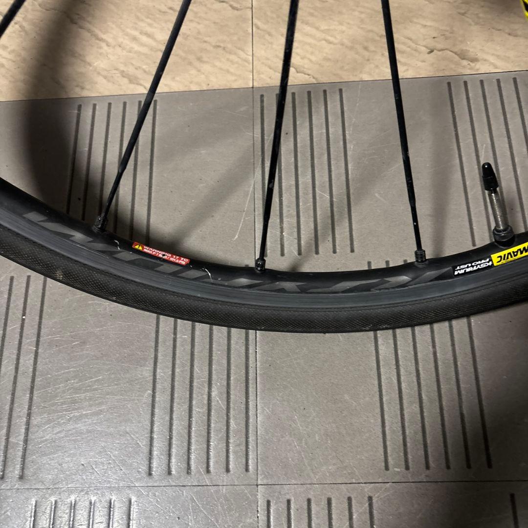 MAVIC Ksyrium Pro UST 完組ホイール 前輪のみ
