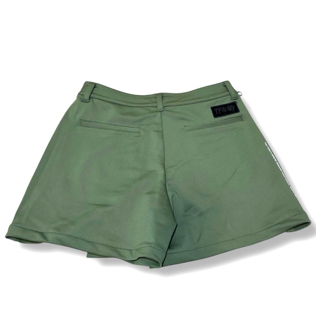 TFW49 カーキ スカート風パンツ Mサイズ ポケット付き