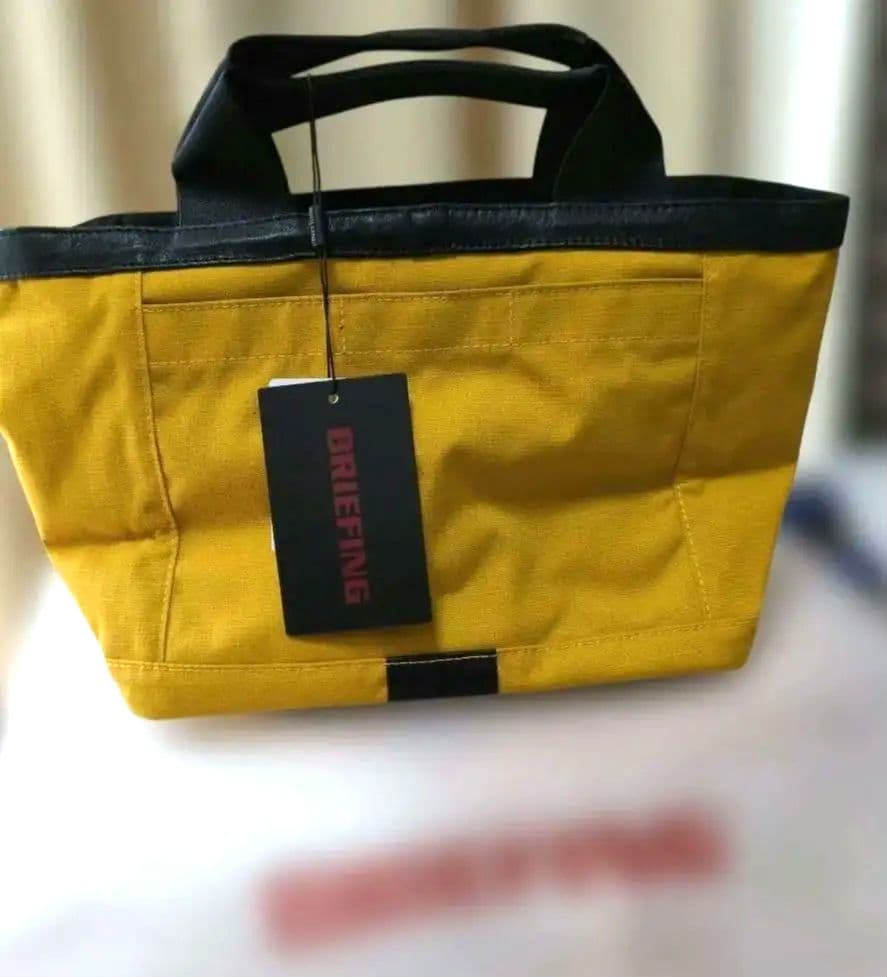 新品　BRIEFING イエロー トートバッグ