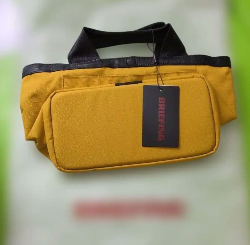 新品　BRIEFING イエロー トートバッグ