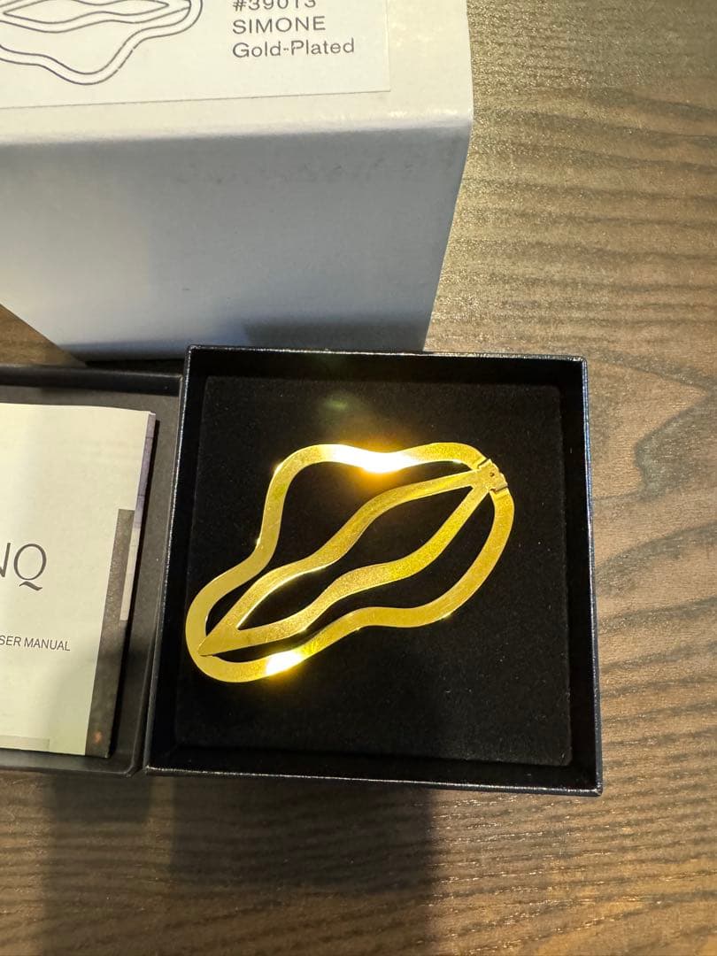 CLINQ ヘアクリップ SIMONE GOLD