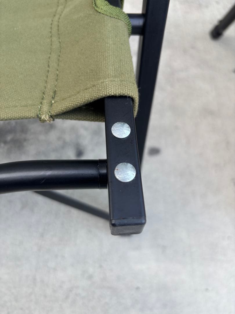 ROCK ptarmiganチェア オリーブグリーン　2脚セット