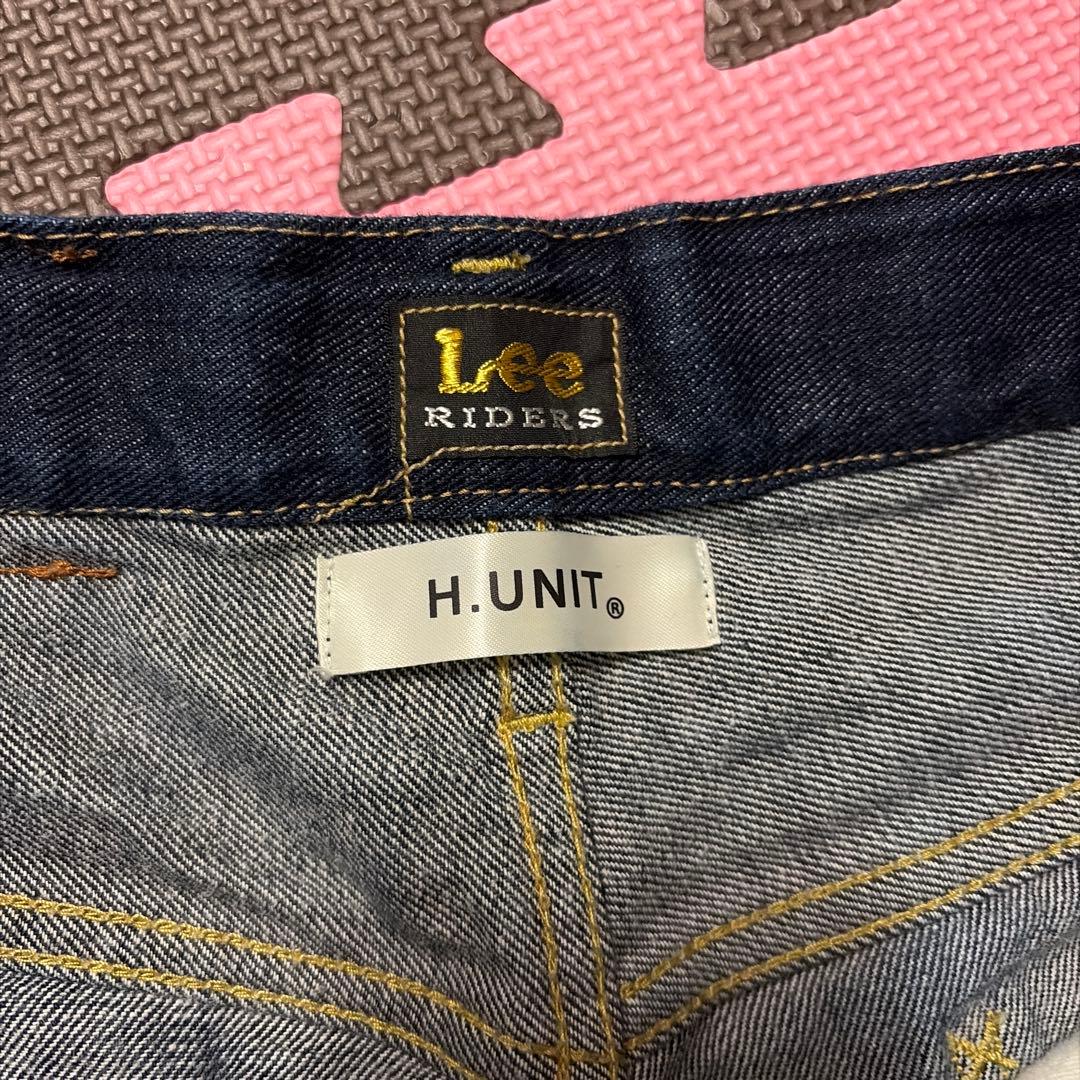 Lee×H.UNITコラボ デニムセットアップ Sサイズ
