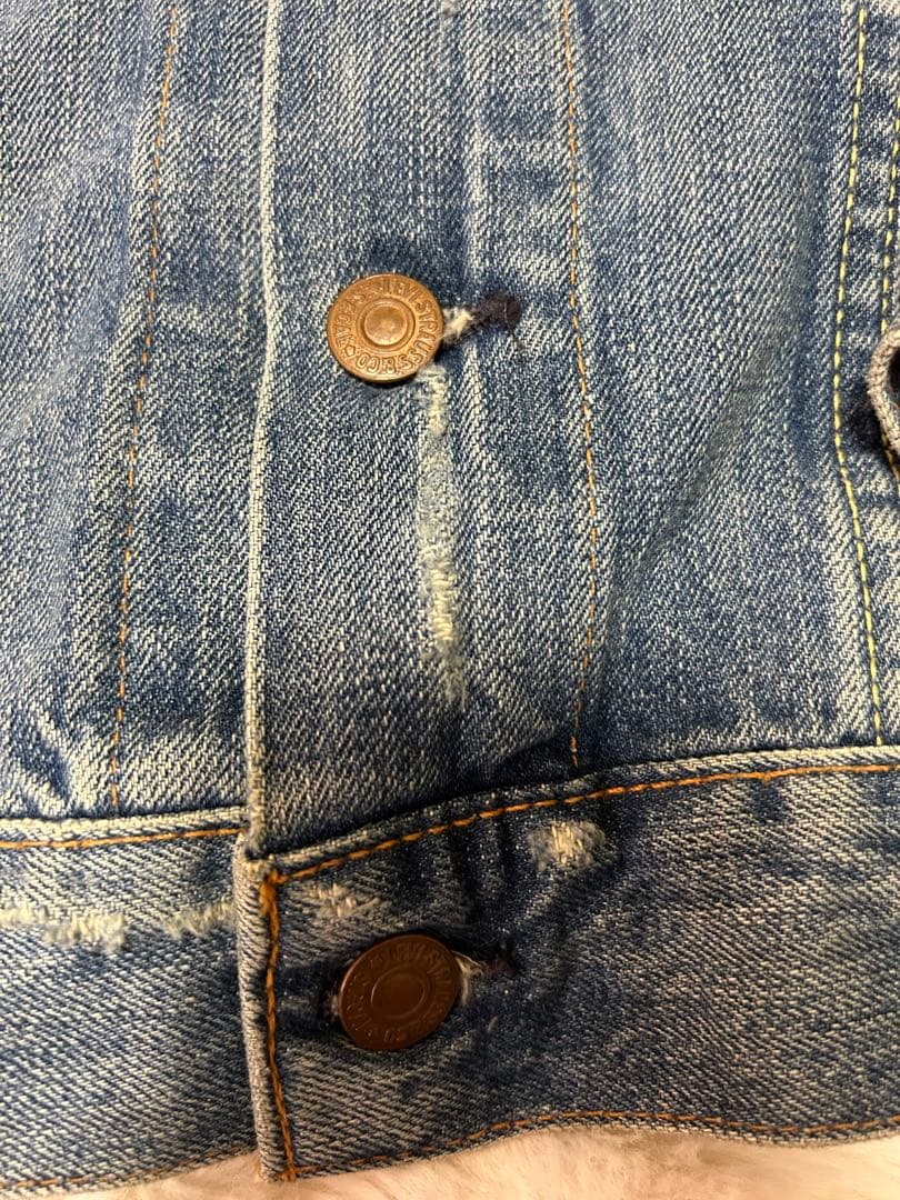 90年代 リーバイス デニムジャケット70505 バレンシア555