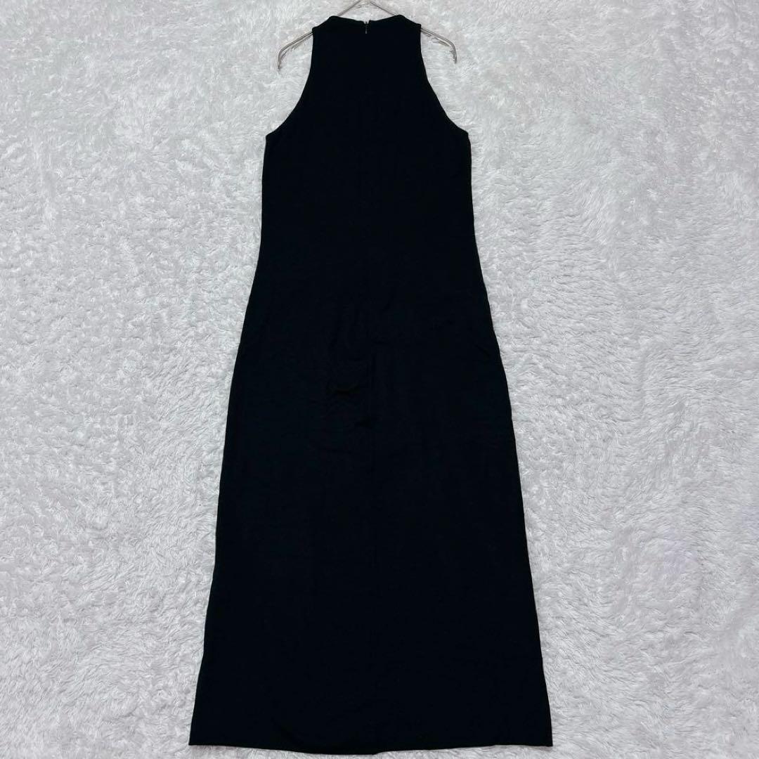 【'S Max Mara】マックスマーラ アメリカンスリーブ ロングワンピース