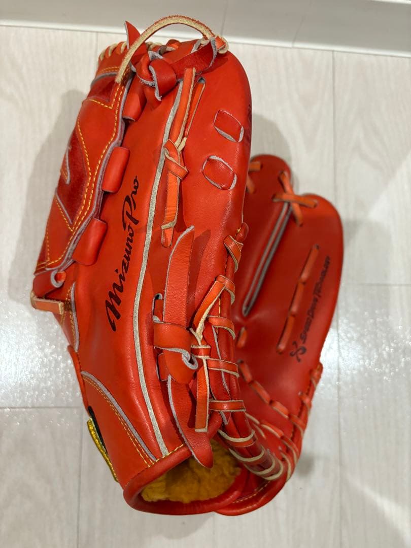 Mizuno Pro 硬式グローブ スプレンディッドオレンジ