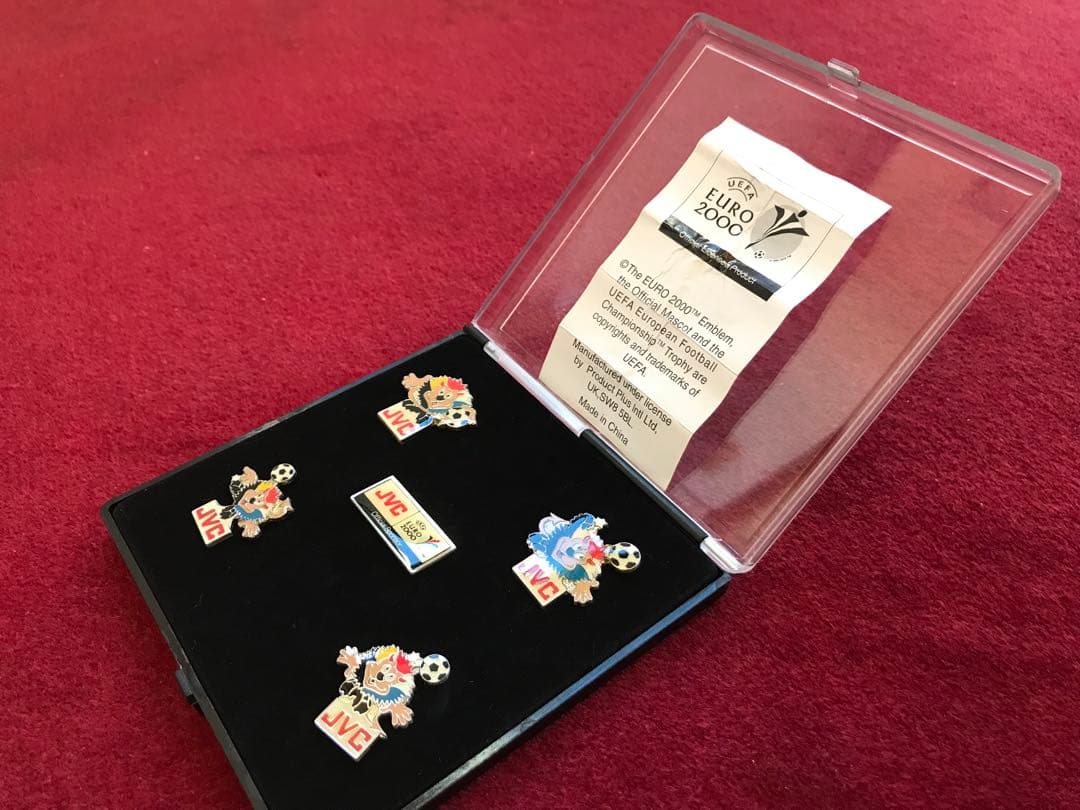 【サッカー】UEFA EURO2000 記念ピンバッジ 公式スポンサー