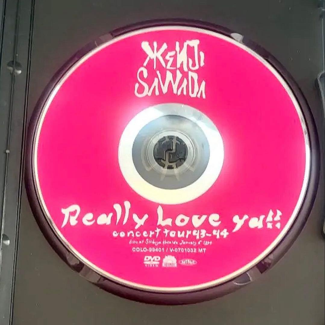【美品・即日発送】DVD 沢田研二 REALLY LOVE YA!!