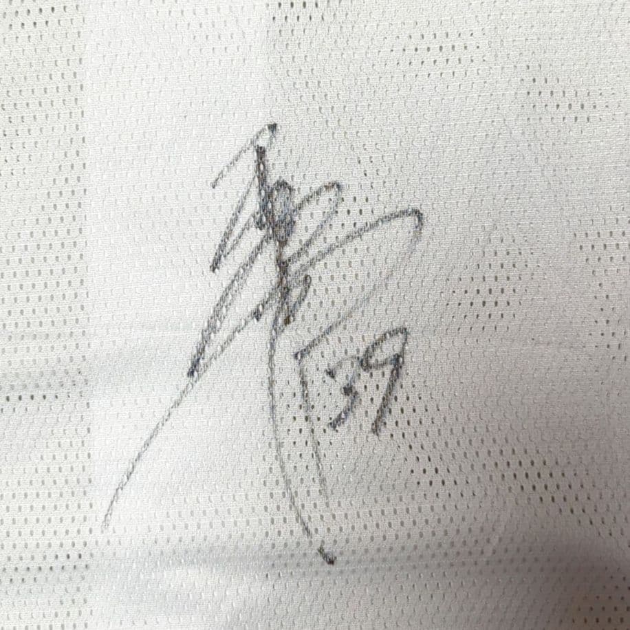 日本ハムファイターズ レプリカ ユニフォーム 高梨裕稔選手サイン入り 39番 M