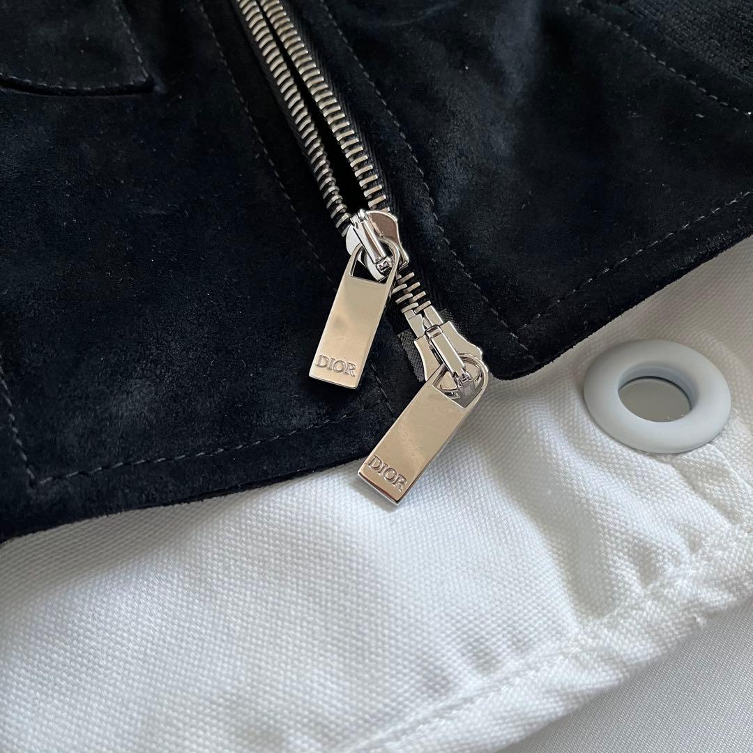 dior カナージュキルティング スエード LEATHER - JACKET