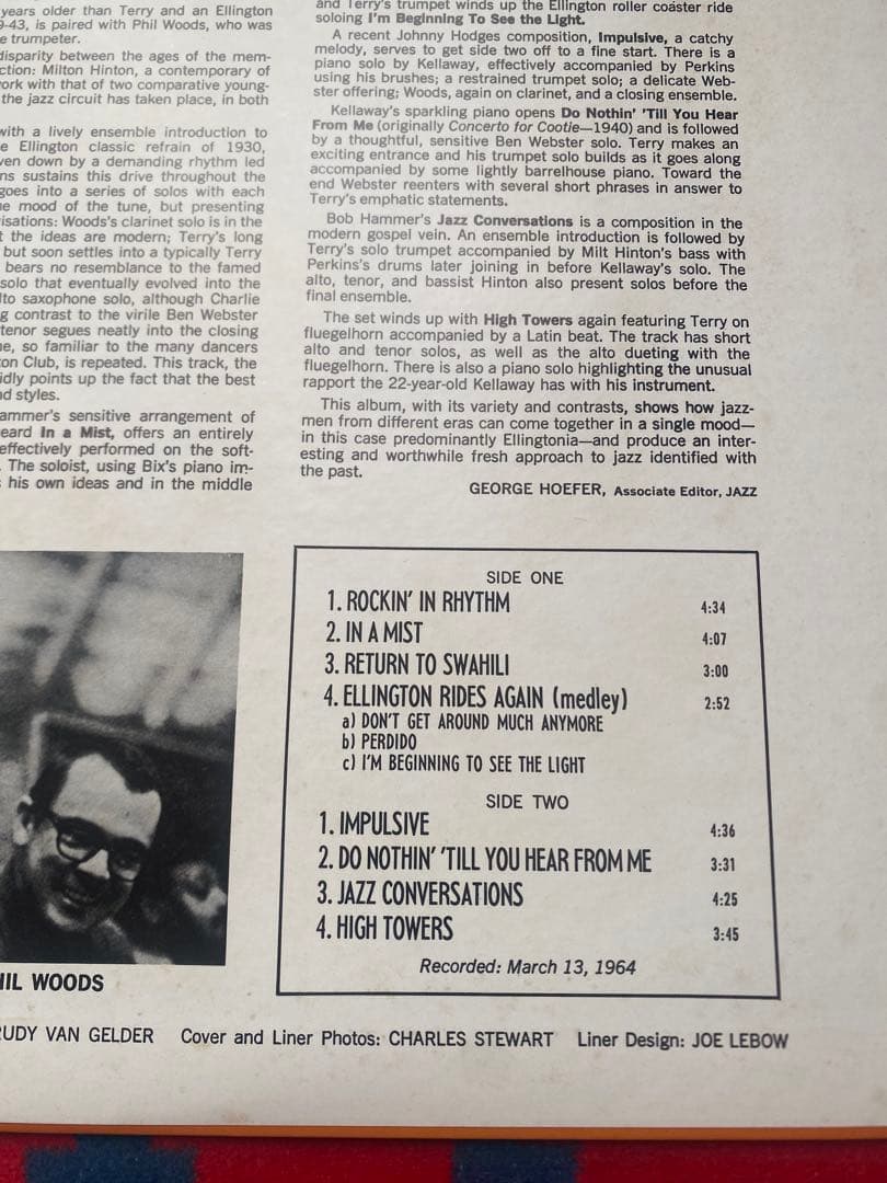 Clark Terry JAZZ ジャズ 見本盤 非売品 帯付 LP レコード