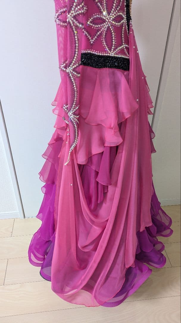 社交ダンス　スタンダードドレス　フジタ製　最終値下げです