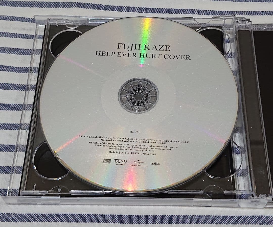 (2CD) 藤井風 / HELP EVER HURT NEVER 初回限定盤