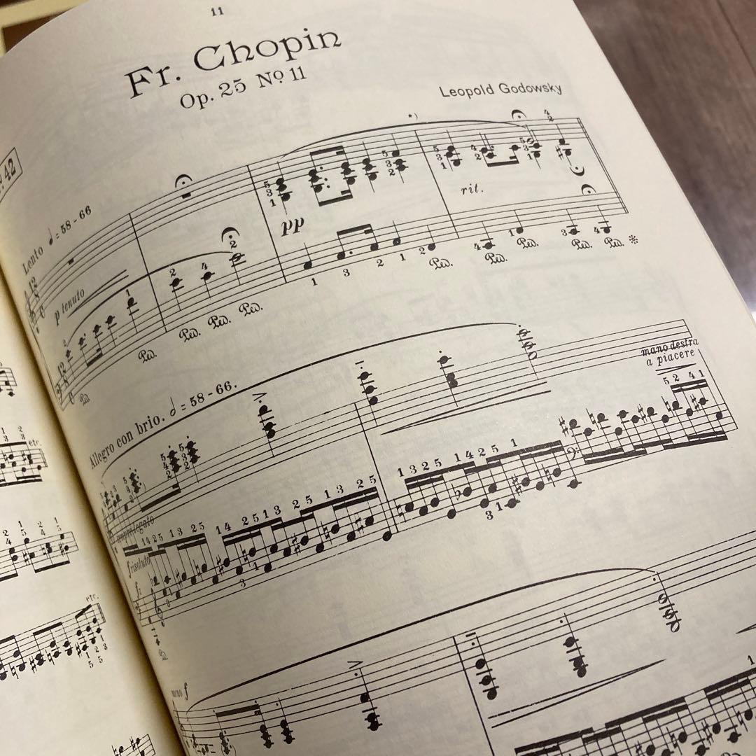 L.GODWSKY/ショパンのエチュードによる練習曲集 全5巻R.LIENAU