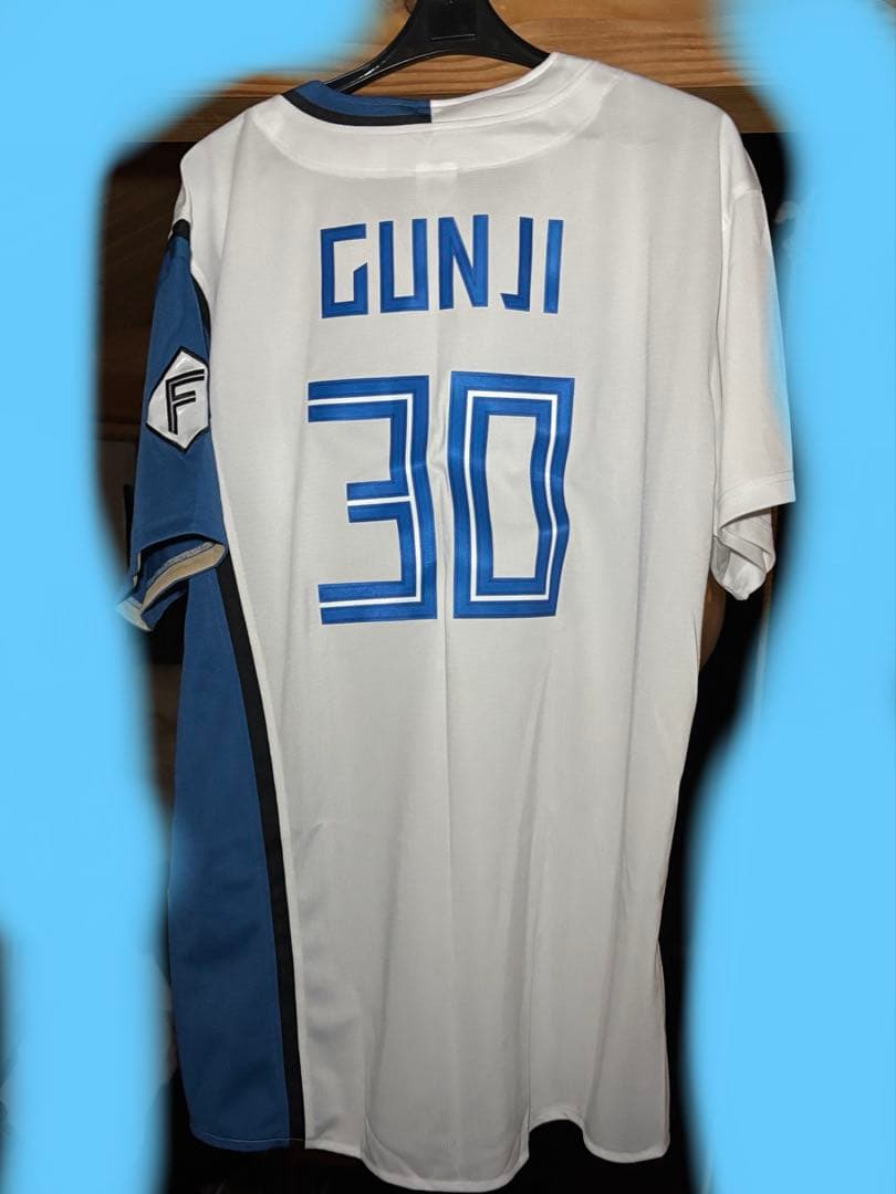 北海道日本ハムファイターズ 郡司裕也 ホームレプリユニフォーム　L