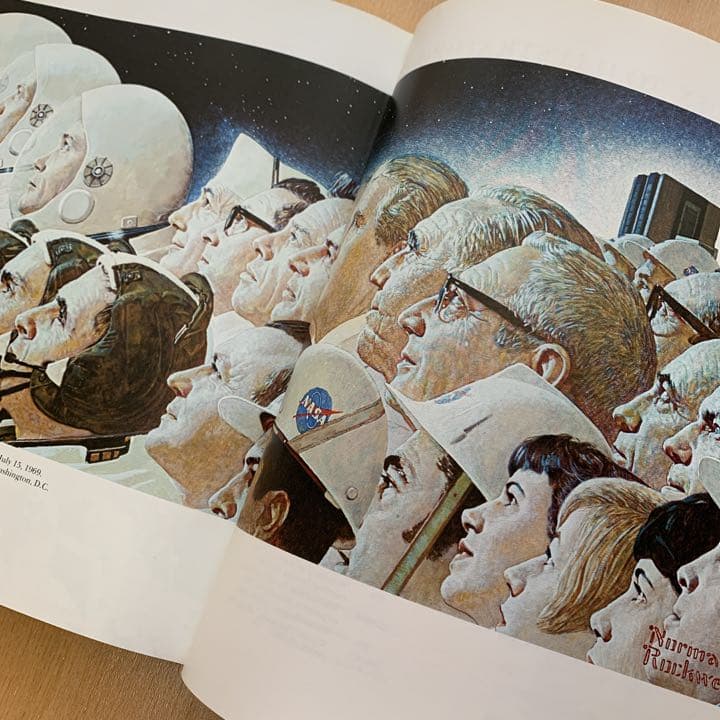 【大型貴重本】ノーマンロックウェル　画集（洋書）