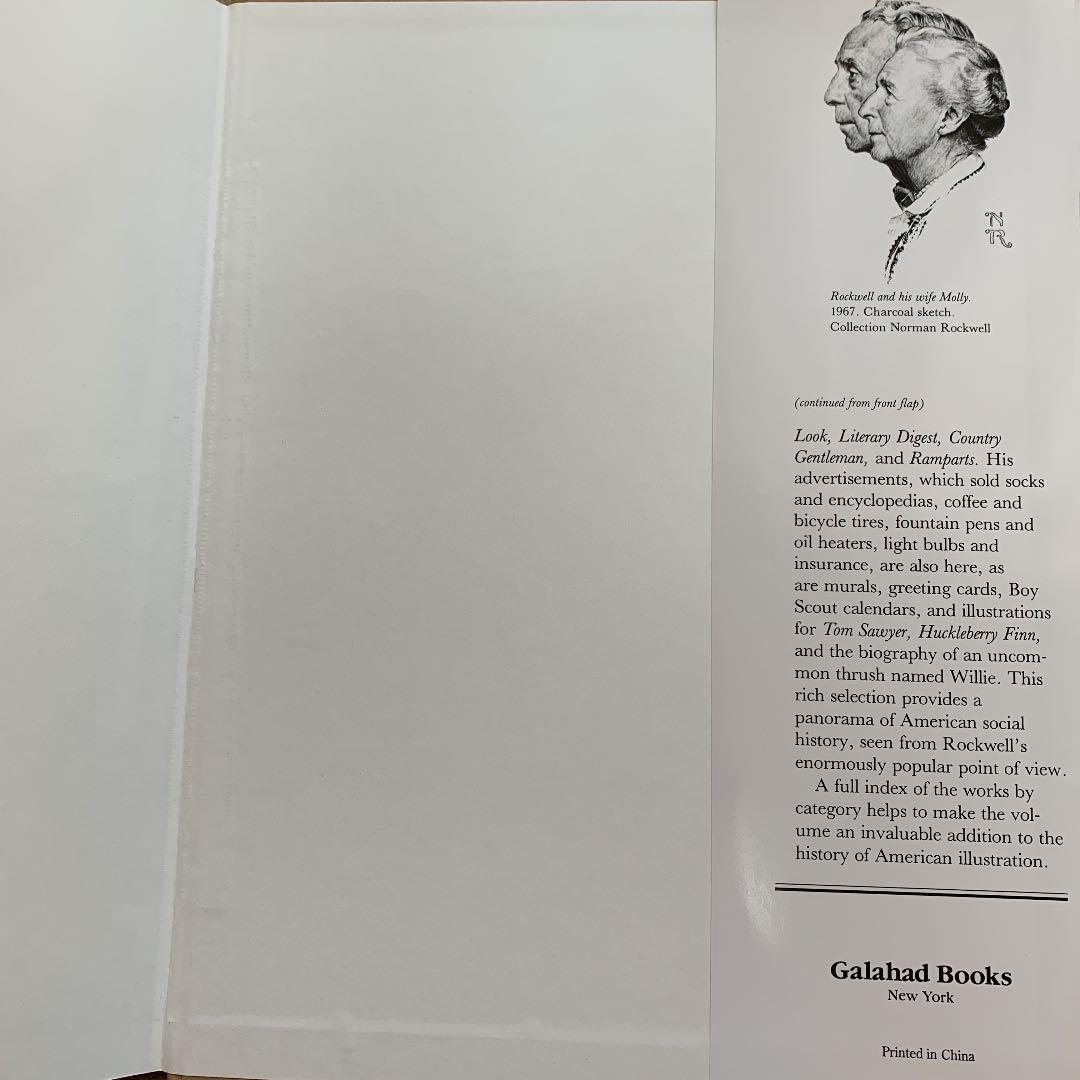 【大型貴重本】ノーマンロックウェル　画集（洋書）