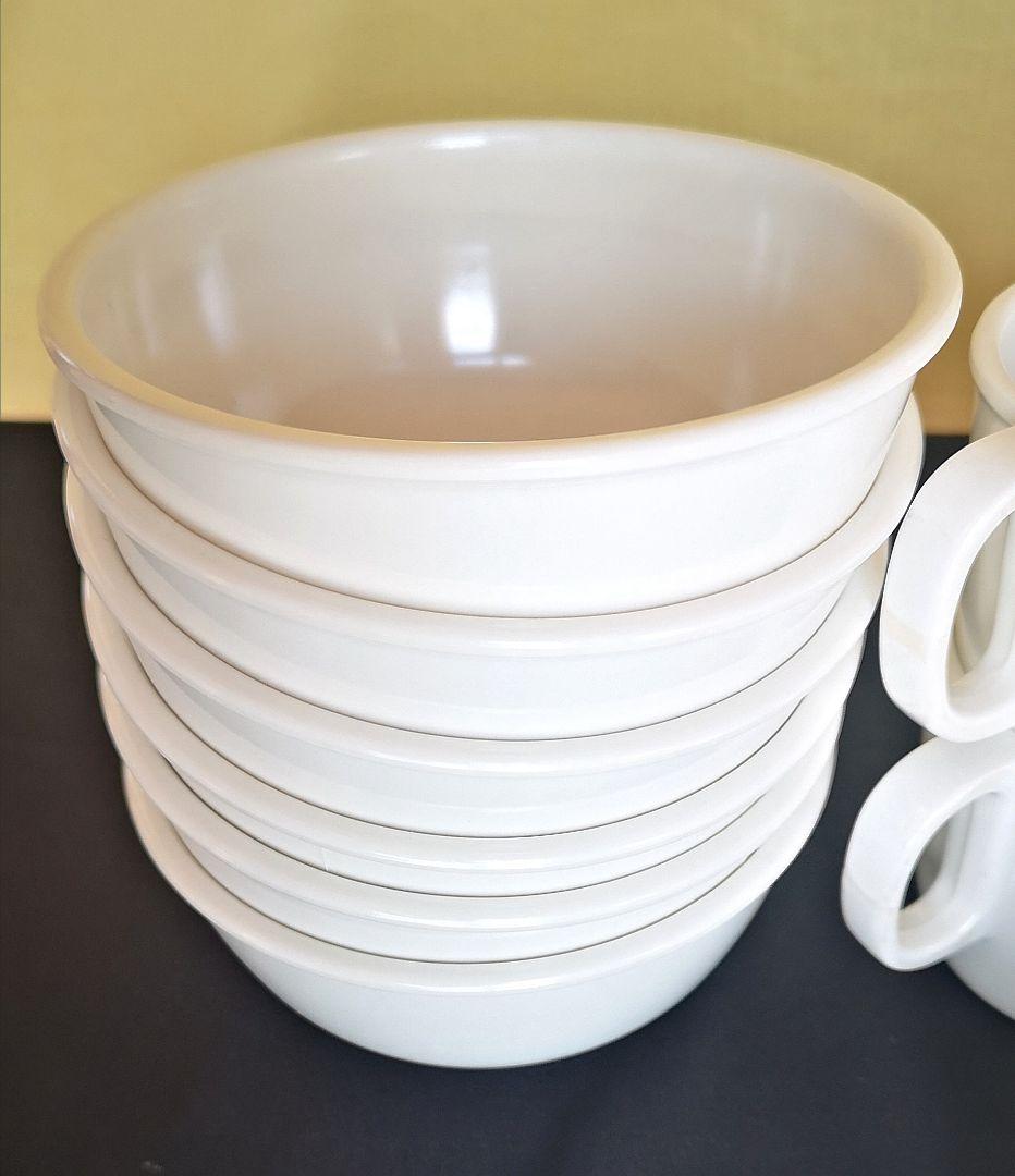 ♥️キャンプ用品♥️メラミン製食器 ５種類 各６枚 セット