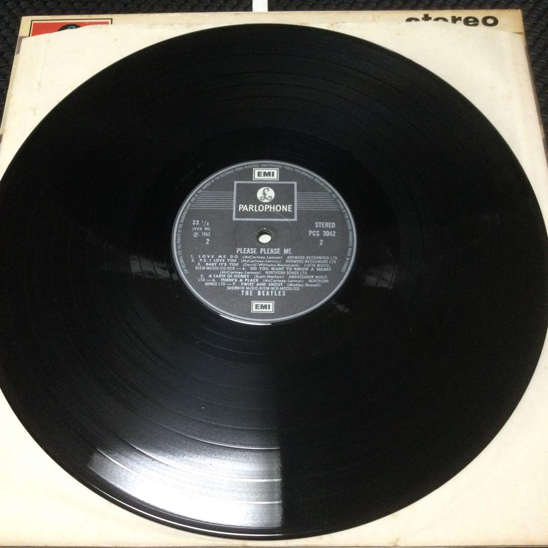 ビートルズ　プリーズ・プリーズ・ミー　UK盤　STEREO PCS3042