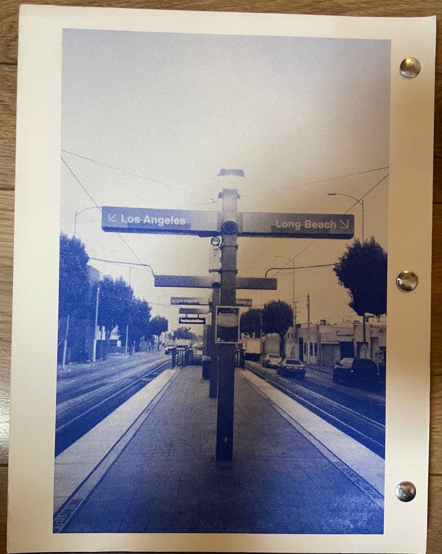 その他 VALERIE J.BOWER \"BLUE LINE\" ZINE